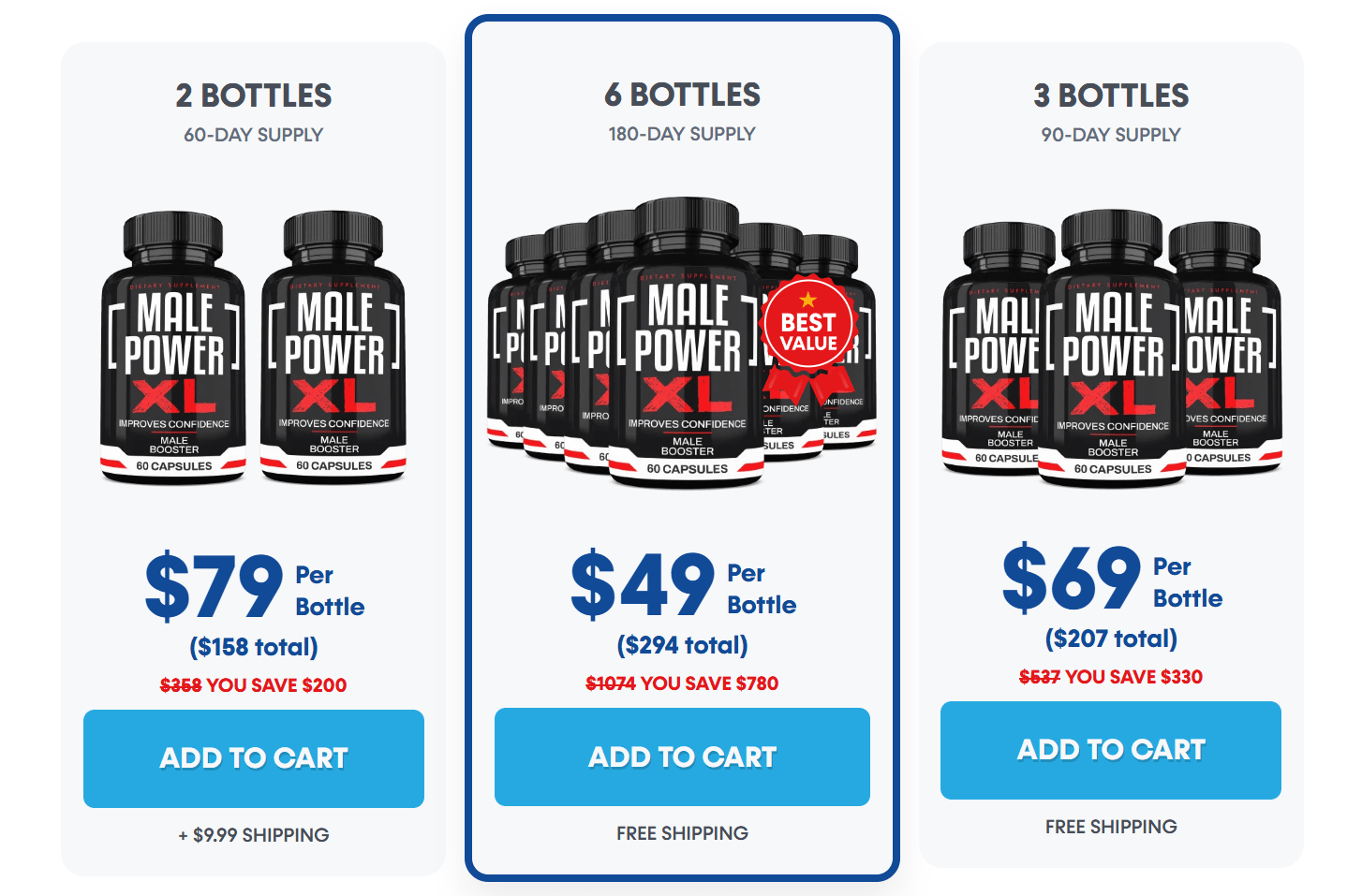 Male Power XL price
